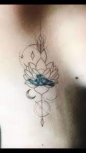 Tattoo Coverup Rib Cage Lotus Mandala Delicate Geometric Moon Lovebirds Tattoos Cover Up Tattoos Tattoo Cover Up