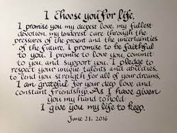 Groom To Bride Gift Wedding Vows Wedding Gift Master Bedroom Decor Bridal Gift Husband Gift Custom Calligraphy 9 X 12 Handwritten Wedding Vows To Husband Vows For Him Bride And Groom Gifts