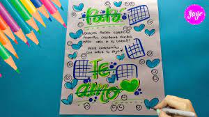 Felicitaciones de cumpleaños para mi papá. Como Hacer Hermosa Tarjeta De Cumpleanos Para Papa Letra Lettering Yaye Youtube