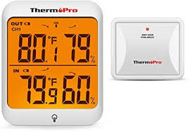 Hygrometer digital thermometer displays all time/24 hours max & min. Pin On Best