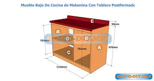 Tenemos lo último en cocinas, desde clásicas hasta las disfruta del buen tiempo en tu terraza o jardín gracias a los muebles de exterior que ponemos a tu. Bricolaje Diy Planos Gratis Como Hacer Muebles De Melamina Madera Y Mdf Web Del Bricolaje Diseno Diy Muebles Bajos De Cocina Hacer Muebles De Cocina Y Muebles De Cocina