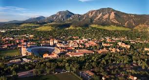 Boulder colorado downtown pearl street aerial view. Boulder Colorado Scavenger Hunt Cityhunt