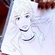 Suwa Orange Anime Drawing Dibujo Anime Orange Drawing