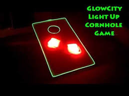 Light Up Cornhole Kit Youtube