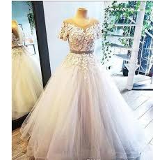The prettiest short wedding dresses. New Lace A Line Wedding Dresses Short Sleeves Appliques Beaded 3d Flowers Elegant Bride Gowns Plus Size Wedding Store Online Store Powered By Storenvy