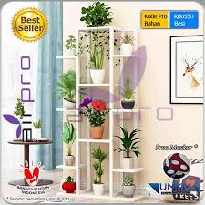 Berbagai pengetahuan terkait gambar tanaman bunga dalam pot dan bunga hias lain nya juga. Jual Rak Besi Pot Tanaman Bunga Rak Besi Hias Bunga Standing Model All Step Style Terbaru Juni 2021 Blibli