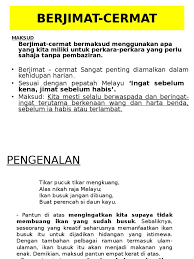 World's largest english to indonesian dictionary and indonesian to english dictionary online & mobile with over 200,000 words. Slide Jimat Cermat