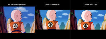 Well, for a long time, the first 13 episodes of dragon ball were not owned by funimation, the people who brought dragon ball z and dragon ball gt to dvd uncut. Dragon Ball Z Image Comparison 30th Anniversary Vs Season Set Vs Orange Brick Dbz