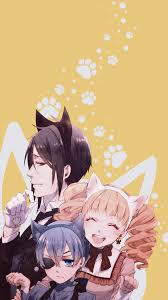 The down side to black screens is that their white levels are typically somewhat less accurate. Black Butler Wallpaper Phone 1242x2208 Wallpaper Teahub Io