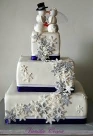 Snowflak Snowman Wedding Cake Snowflake Wedding Cake Christmas Wedding Cakes Winter Wedding Cake