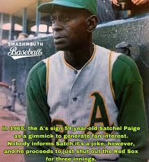 SATCHEL PAIGE WAS A DIFFERENT ANIMAL!
