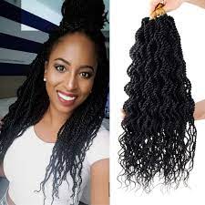 Although marley hair may seem to be the number one best extension hair choice for many naturals who commonly wear box braids for growth and as a method for protective hairstyling, the consensus favorite and best types of braiding hair extensions for senegalese twists are kanekalon silky braiding hair extensions. Buy 8 Packs Wavy Senegalese Twist Crochet Hair For Black Women 18 Inch Crochet Braid Senegalese Twists Synthetic Braiding Hair Extension Online In Turkey B07zchhhhn