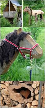 Ein Schweizer Garten Diy Wood Horse Selbstgebautes Holzpferd Mit Bildern Ein Schweizer Garten Holzpferd Holzpferd Garten