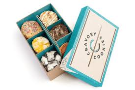 Cravory Cookies Concept Cookie Packaging Custom Cookies Food Subscription Box