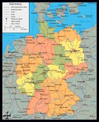 Mappa degli stati federati della germania. Germania Germania 1
