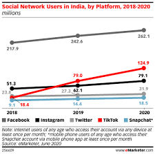 Tiktok resumes wants to be genz's linkedin; Tiktok Will Reach Nearly 125 Million Users In India This Year Insider Intelligence Trends Forecasts Statistics