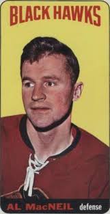 1964-65 Topps Tall Boys Hockey #13 Al Langlois BVG 7