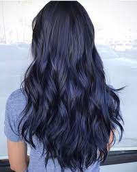 This super chic hair color is a dark shade, black color and has a blue tone. Dark Blue Hair How To Get This Darker Hair Color In 2021