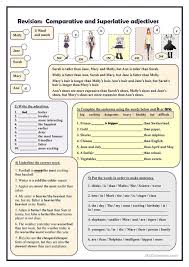 Revision Comparative And Superlative Adjectives Superlative Adjectives Adjectives Adjective Worksheet