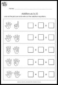 Kindergarten Addition Within 10 Worksheets And Activities Addition Kindergarten Math Activities Kindergarten Printables Kindergarten Math Worksheets Printables