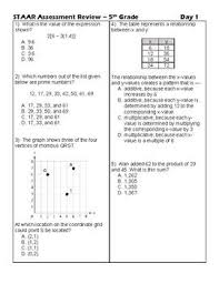 5th Grade Math Countdown To Staar 20 Days Of Review Of Teks Standards 5th Grade Math Staar Math 5th Grades