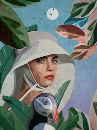 Italian Port Scene (Sunset)