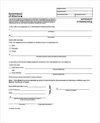 Affidavits sworn to or affirmed by third parties having personal knowledge of the bona fides of the marital relationship. Free 8 Sample Relationship Affidavit Forms In Pdf Ms Word