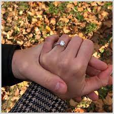 Congrats To This Future Mr And Mrs On Their Engagement Cheers To Laura And Rus Unique Engagement Rings Unique Diamond Engagement Rings Wedding Ring Designs