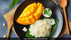 The star of lo mai gai! Mango Sticky Rice This Classic Thai Dessert Screams Summer Recipe Inside Ndtv Food