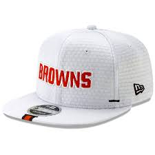 Cleveland browns 81 x 27 oversized fringed scarf. Men S New Era White Cleveland Browns 2019 Nfl Training Camp Original Fit 9fifty Adjustable Snapback Hat