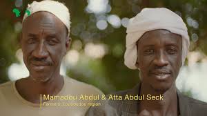 Atta Abdul Seck and Mamadou Abdul Seck, brothers and Farmers at Louboudou,  West Brakna.