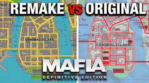 Подключите геймпад, если играете на пк. Mafia 1 Remake 2020 Vs Original 2002 Map Comparison Youtube