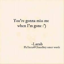 *when i'm gone*, they'll just find another monster. Facebook