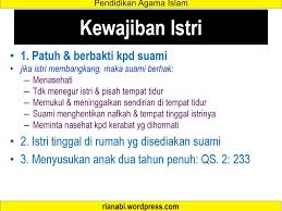 Semoga dapat bermanfaat, dan kita selalu senantiasa menjalankan aturan tersebut sesuai. 5 Kewajiban Suami Menafkahi Istri Dan Anak Klubpria Com