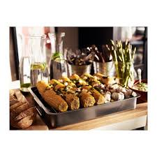 Koncis Uunivuoka Ritila Ruostumaton Teras Ikea Grill Rack Roasting Pan Roasting Tins