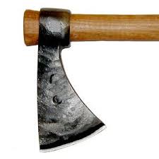 Each axe is stamped with a series number, year of production and the smith's touchmark. Gransfors Bruks French Trade Axe
