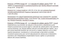 Public procurement is an important area of the national economy, accounting. Viitorul Incepe Azi Cu O EducaÅ£ie De Calitate Pentru Toti La DumitriÅ£a