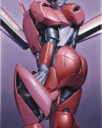 prompthunt: a portrait of Transformers:Prime Arcee by Hajime Sorayama