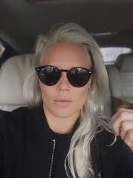 ashlyn harris silver hair