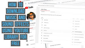 Highest quality hd recorded mp3 downloads. How To Download Music And Sound Effects In Youtube Library For Free 2020 Youtube