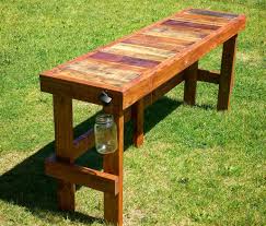 Shuffleboard tables can be a great addition to any home. Pallet Wood Top Bar Outdoor Bar Table Hot Tub Bar Diy Outdoor Bar