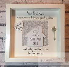 A Personal Favourite From My Etsy Shop Https Www Etsy Com Uk Listing 515642240 Personalised New Home Frame First Home Gifts New Home Gifts New Home Presents