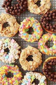 Breakfast Cereal Doughnuts Are The Best Of Both Worlds Cereal Donuts Desserts Kids Cereal