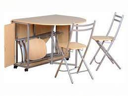 This modern table and chairs folds up when not in use, making it ideal for smaller homes. Seconique Budget Butterfly 138cm Beech Dining Table And 4 Chairs Set Compact Dining Table Compact Table And Chairs Folding Dining Table