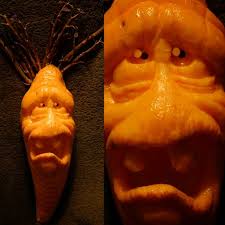 Patate Douce Sculptee Sweet Potato Carving Pumpkin Carving Pumpkin Decorating Halloween Pumpkins