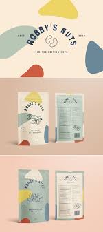 Robby S Nuts Package Design By Tabitha Stead Fivestar Branding Agency Desig Graphic Design Packaging Creative Packaging Design Packaging Design Inspiration