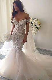 Trumpet Court Train Off The Shoulder Lace Wedding Dresses Lace Mermaid Wedding Dress Online Wedding Dress Mermaid Wedding Dress