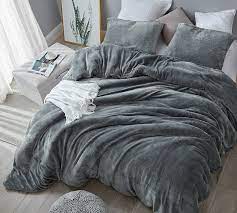Choose from contactless same day delivery target/home/big fluffy comforter sets (2619)‎. Oversized Queen Comforter Set With Cozy Luxury Plush And Thick Inner Fill In Easy To Match Dark Gray