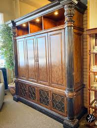 Philippe Langdon Entertainment Center Consignment Furniture Entertainment Cabinet Langdon