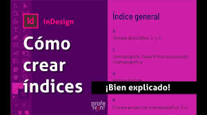 Como Crear Indices En Indesign Bien Explicado En 2020 Disenos De Unas Tabla De Contenido Editorial